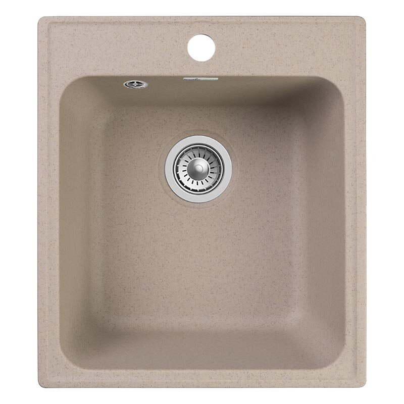 Изображение товара Кухонная мойка GranFest Quarz Z 17, песочная, 41.8 x 47.7 см