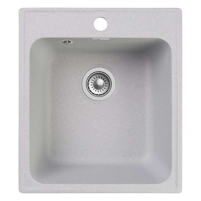 Изображение товара Кухонная мойка GranFest Quarz Z 17, 41.8 x 47.7 см, серый