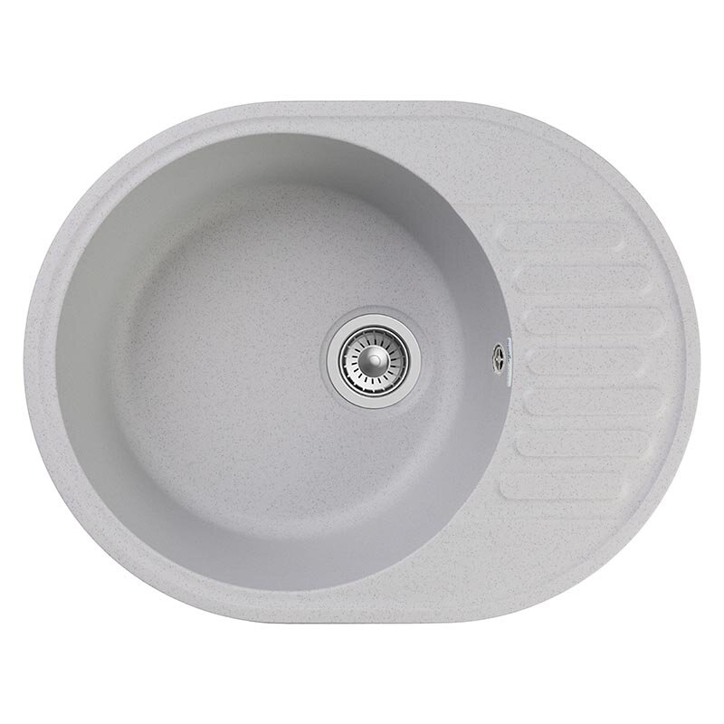 Изображение товара Кухонная мойка GranFest Quarz Z 58, искусственный камень, 61.7x48 см, матовая, Россия