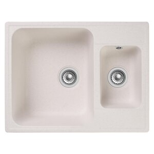 Изображение товара Кухонная мойка GranFest Quarz Z 09, 61.7 x 47.8 см, белый