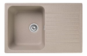 Изображение товара Кухонная мойка GranFest Quarz Z 78 73.6x47.6 см песочный искусственный мрамор