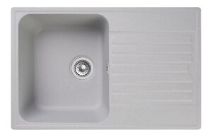 Изображение товара Кухонная мойка GranFest Quarz Z 78, 73.6 x 47.6 см, серый