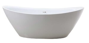 Изображение товара Ванна акриловая Vincea VBT-203, 180 x 85 см, слив-перелив в комплекте, белый