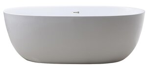 Изображение товара Ванна акриловая Vincea VBT-205, 170 x 80 см, слив-перелив в комплекте, белый