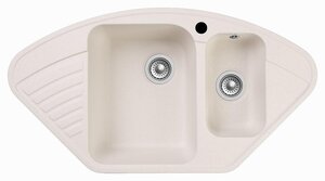 Изображение товара Кухонная мойка GranFest Quarz Z 14 белый, 92.7 x 49.7 см