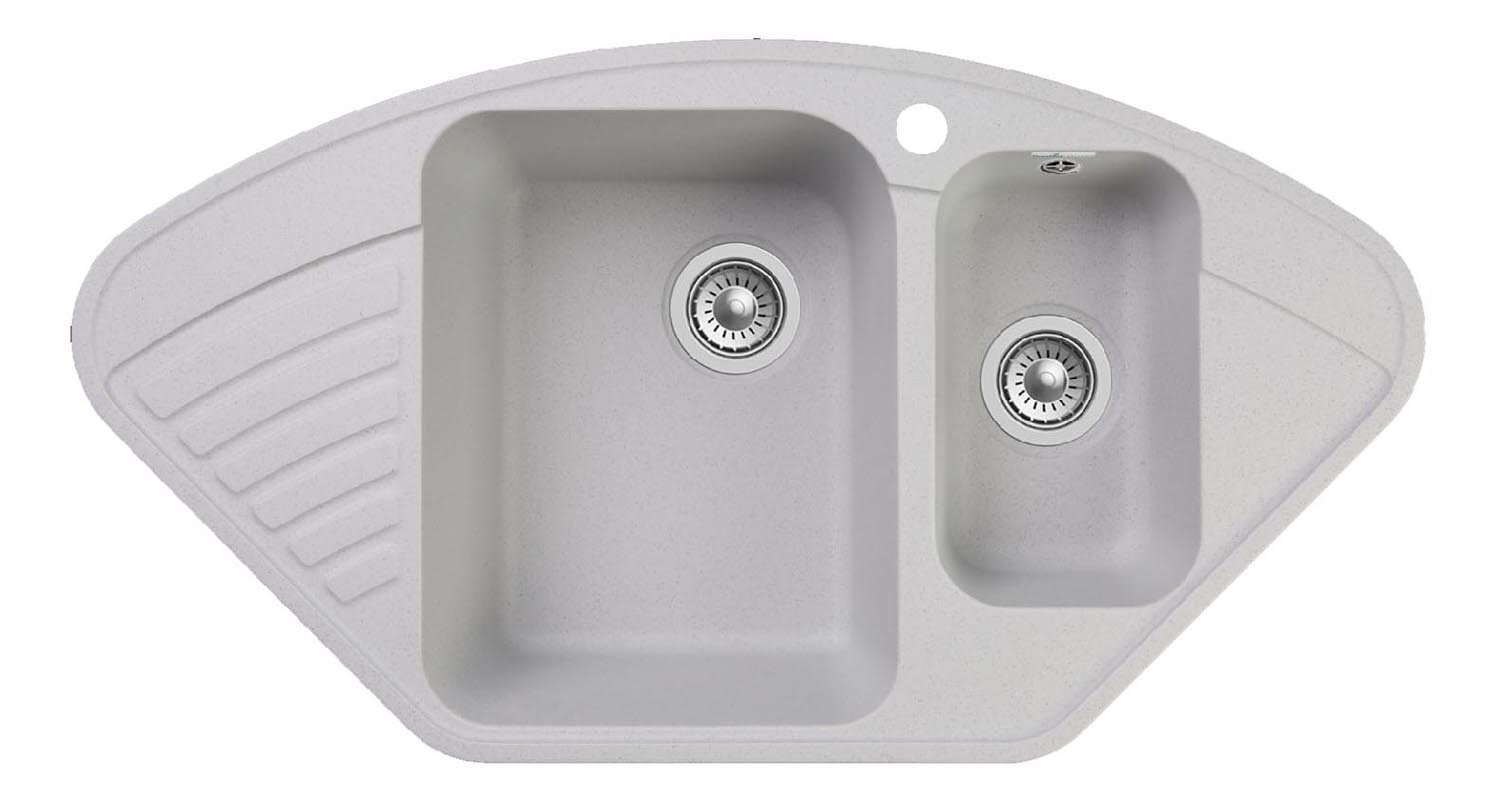 Изображение товара Кухонная мойка GranFest Quarz Z 14, 92.7 x 49.7 см, серый
