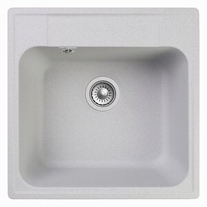 Изображение товара Кухонная мойка GranFest Quarz Z 48, 47.8 x 47.8 см, серый