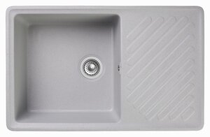 Изображение товара Кухонная мойка GranFest Quarz Z 52, 75.3 x 47.7 см, серый