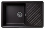 Кухонная мойка GranFest Quarz Z 52, 75.3 x 47.7 см, черный - фото 1