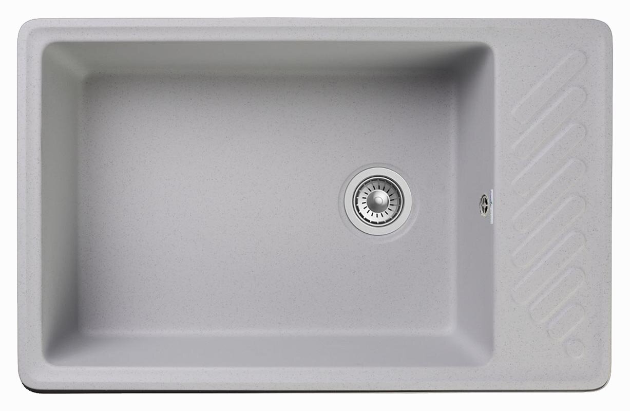 Изображение товара Кухонная мойка GranFest Quarz Z 51, 75.3 x 47.6 см, серый