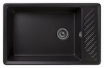 Кухонная мойка GranFest Quarz Z 51, 75.3 x 47.6 см, черный - фото 1