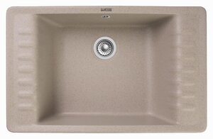 Изображение товара Кухонная мойка GranFest Quarz Z 71, 75.2 x 47.5 см, песочный