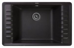 Изображение товара Кухонная мойка GranFest Quarz Z 71, 75.2 x 47.5 см, черный