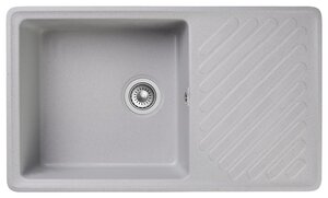 Изображение товара GranFest Quarz Z 53 кухонная мойка серый 85 1 x 47 9 см