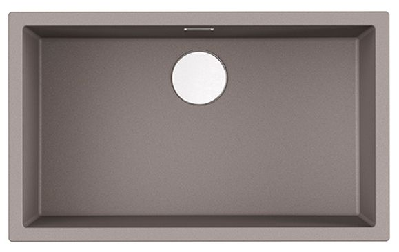 Изображение товара Omoikiri Yamakawa 75-U/I-GR - кухонная мойка из искусственного гранита, 700×400 мм