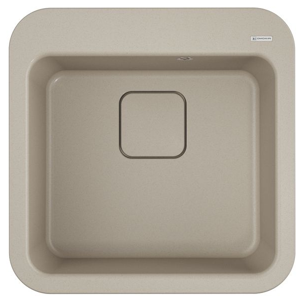 Изображение товара Кухонная мойка Omoikiri Tasogare 51-SA из искусственного гранита бежевый