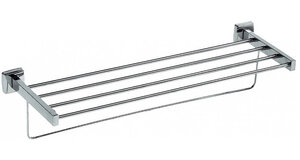 Изображение товара Полка для полотенец с вешалом Nofer Classic 09036 из нержавеющей стали Испания