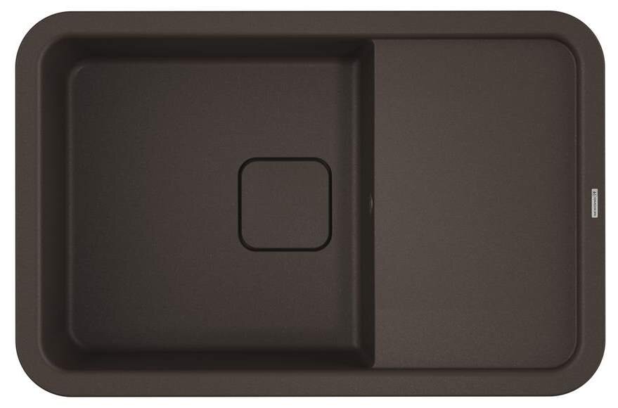 Изображение товара Мойка кухонная Omoikiri Tasogare 78-DC 4993749, темный шоколад