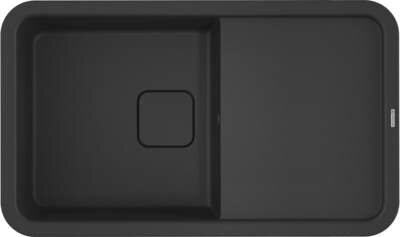 Изображение товара Кухонная мойка Omoikiri Tasogare 86-BL черный гранит