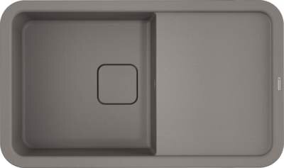 Изображение товара Мойка кухонная Omoikiri Tasogare 86-GR - искусственный гранит, 1 чаша, 860x510 мм, Leningrad Grey