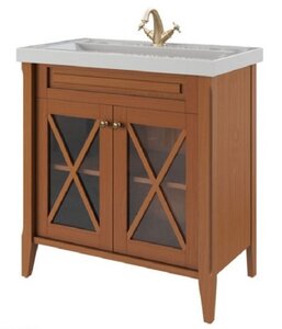 Изображение товара Тумба под раковину Caprigo Napoli Promo 80 33622, цвет B-168 старый орех