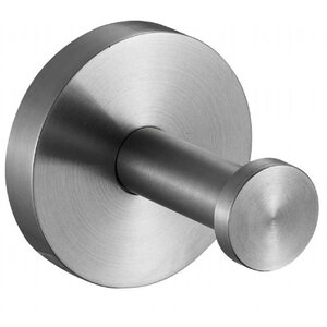 Изображение товара Крючок для ванной Nofer Niza 16851.S одинарный, матовая поверхность