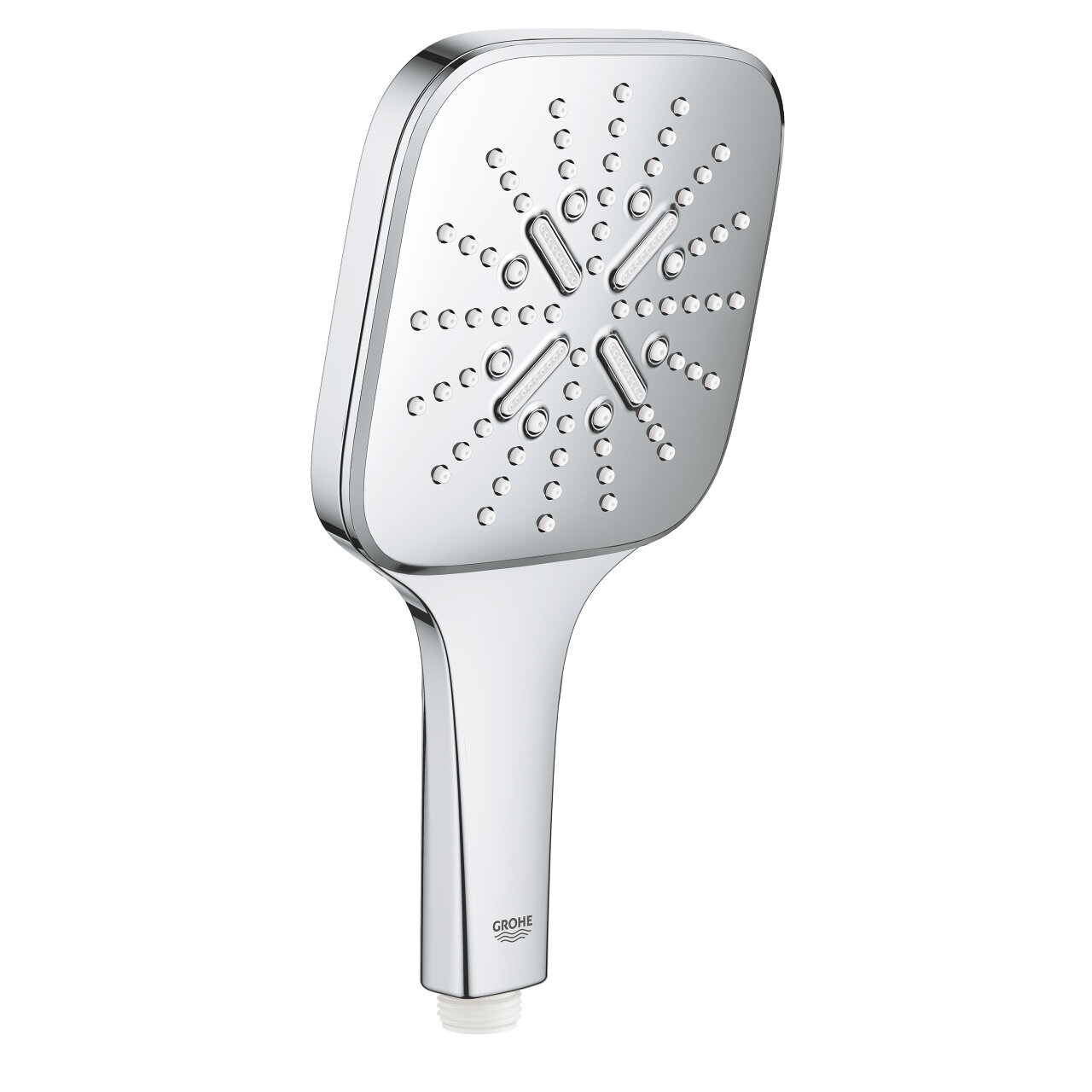 Изображение товара Ручной душ Grohe Rainshower SmartActive 130 Cube, 3 режима, хром Изображение товара Ручной душ Grohe Rainshower SmartActive 130 Cube, 3 режима, хром