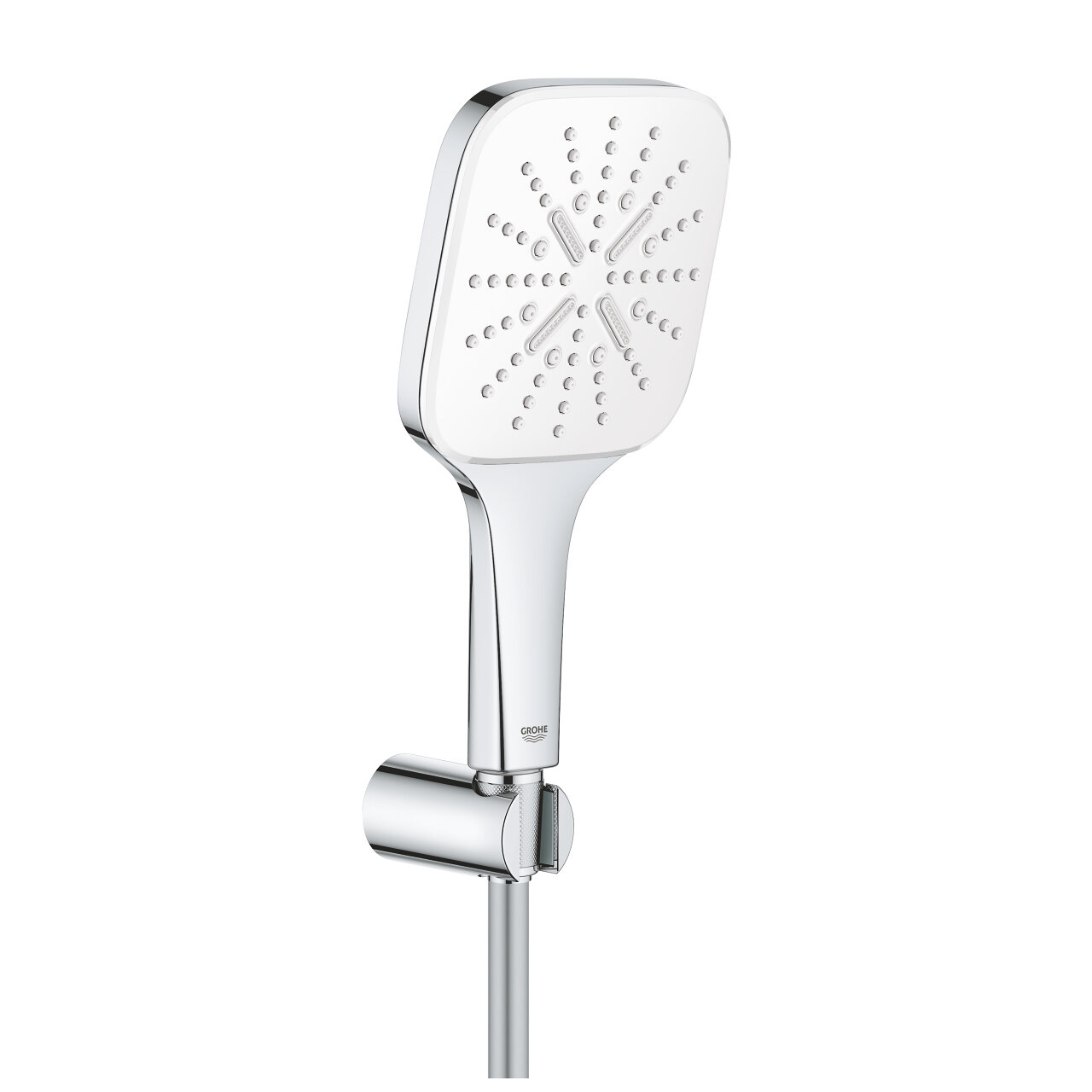 Изображение товара Душевой гарнитур Grohe Rainshower SmartActive 130 Cube с 3 режимами струи