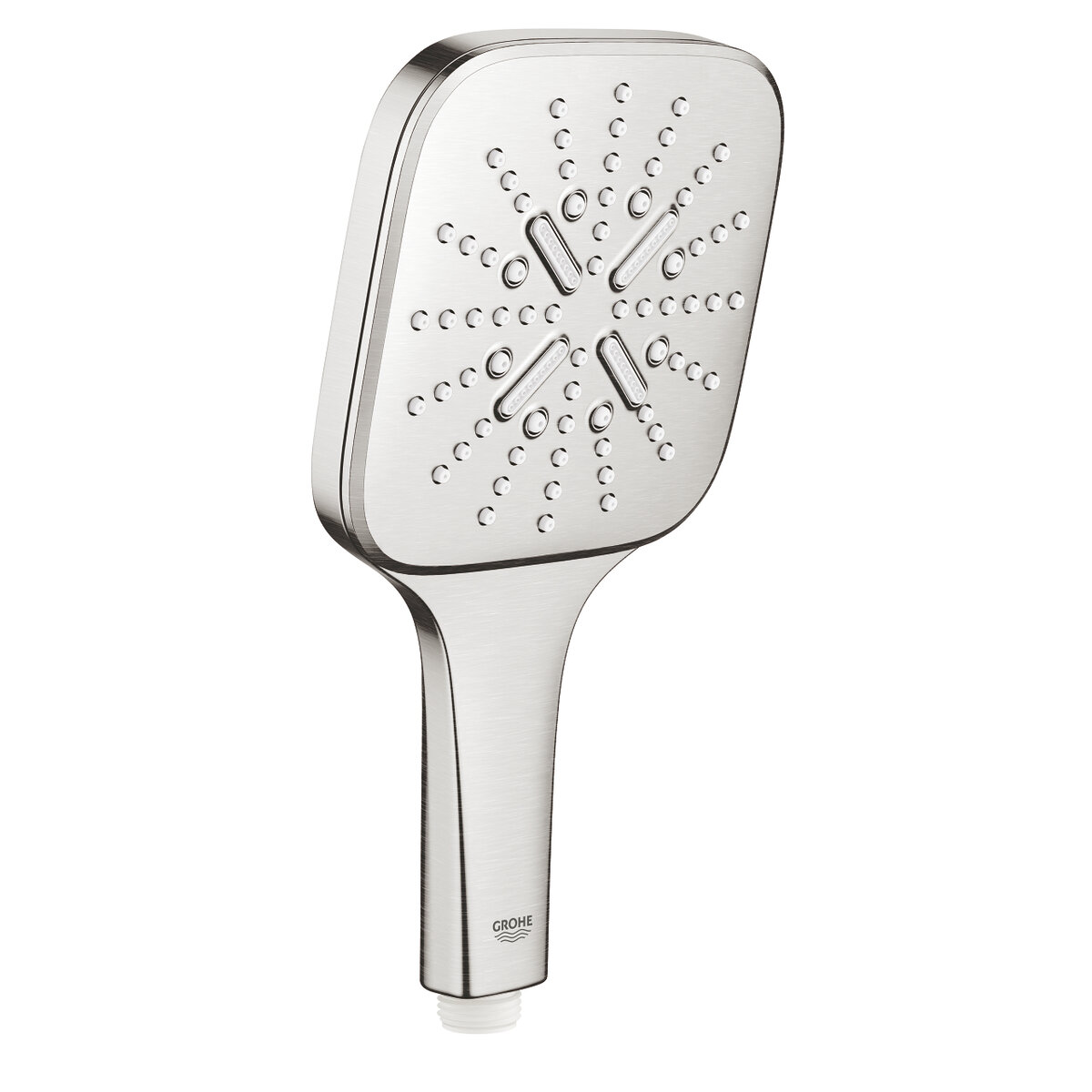 Изображение товара Ручной душ Grohe Rainshower SmartActive 130 Cube суперсталь Германия