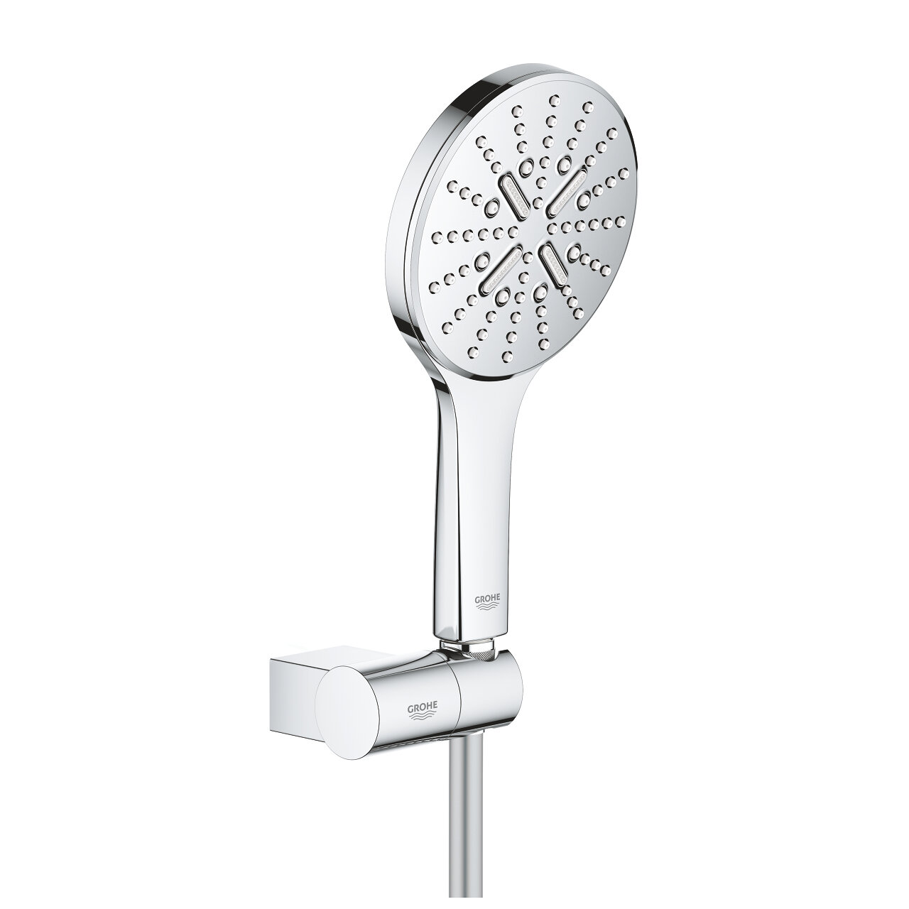Изображение товара Душевой гарнитур Grohe Rainshower SmartActive 130, 26580000, хром, 3 режима струи