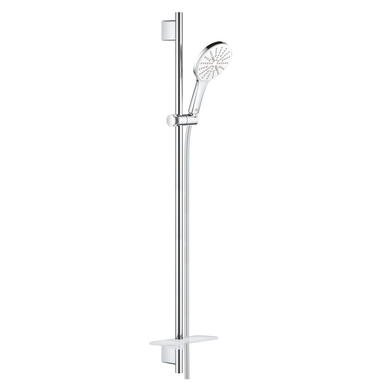 Изображение товара Душевой гарнитур Grohe Rainshower SmartActive 130, 26579LS0, белая луна, 3 режима струи