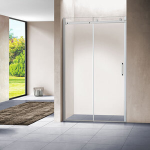 Изображение товара Душевая дверь Vincea Como VPS-1C130CL, 130 см, раздвижная, стекло прозрачное, хром