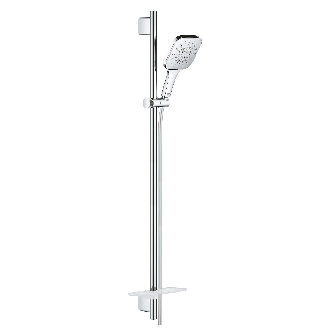 Изображение товара Душевой гарнитур Grohe Rainshower SmartActive 130 Cube, 26587000, хром, 3 режима струи