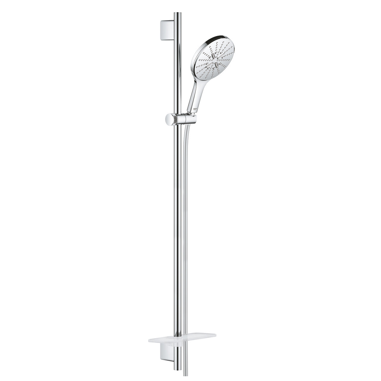 Изображение товара Душевой гарнитур Grohe Rainshower SmartActive 150 с тремя режимами и элементами быстрого монтажа Изображение товара Душевой гарнитур Grohe Rainshower SmartActive 150 с тремя режимами и элементами быстрого монтажа