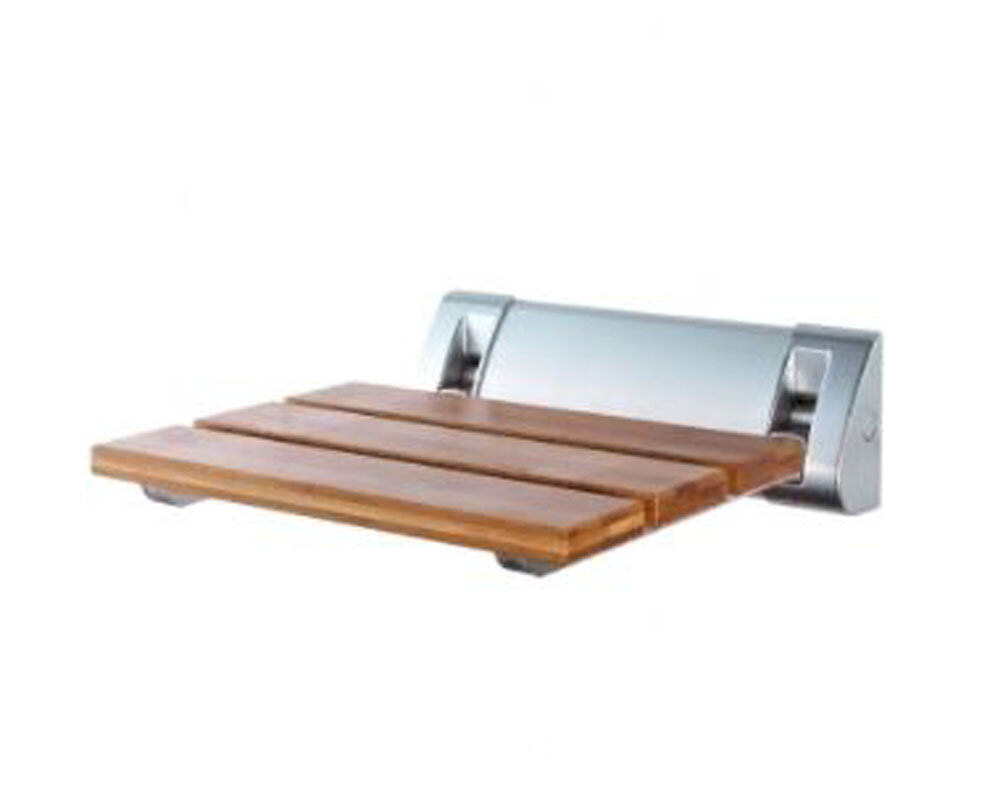 Изображение товара Сиденье в ванну Ridder Assistent А0020200 откидное бамбук алюминий Германия