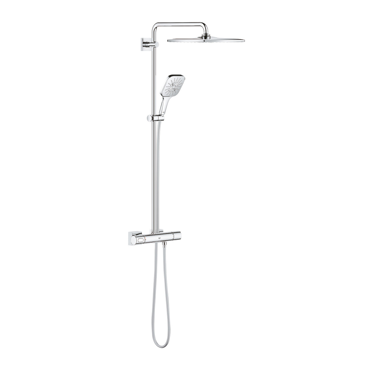 Изображение товара Душевая система Grohe Rainshower SmartActive с термостатом и верхним душем Изображение товара Душевая система Grohe Rainshower SmartActive с термостатом и верхним душем