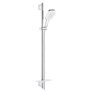 Изображение товара Душевой гарнитур Grohe Rainshower SmartActive 130 Cube, 26586LS0, белая луна, 3 режима струи