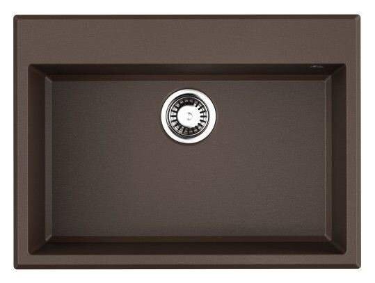 Изображение товара Мойка кухонная Omoikiri Tedori-68-DC 4993968, темный шоколад