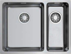 Изображение товара Кухонная мойка Omoikiri Tadzava 58-2-U/IF-IN-L/R из нержавеющей стали 2 чаши