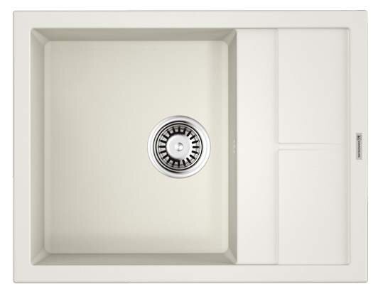 Изображение товара Мойка кухонная Omoikiri Sumi 65-WH 4993673, белый Изображение товара Мойка кухонная Omoikiri Sumi 65-WH 4993673, белый