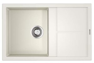 Изображение товара Кухонная мойка Omoikiri Sumi 79-WH белая из искусственного гранита