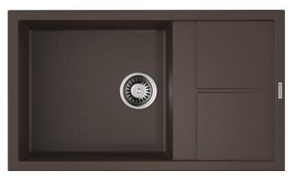 Изображение товара Кухонная мойка Omoikiri Sumi 86-DC из искусственного гранита темный шоколад