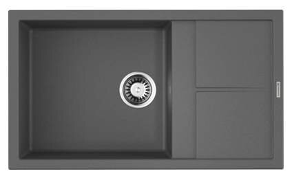 Изображение товара Мойка кухонная Omoikiri Sumi 86-PL 4993651, платина