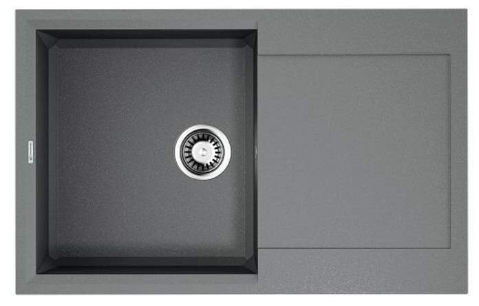 Изображение товара Мойка кухонная Omoikiri Sakaime 79-GR 4993553, leningrad grey Изображение товара Мойка кухонная Omoikiri Sakaime 79-GR 4993553, leningrad grey
