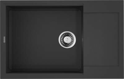 Изображение товара Мойка кухонная Omoikiri Sakaime 78-LB-BL 4993900, черный Изображение товара Мойка кухонная Omoikiri Sakaime 78-LB-BL 4993900, черный