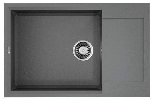 Изображение товара Мойка кухонная Omoikiri Sakaime 78-LB-GR 4993555, leningrad grey Изображение товара Мойка кухонная Omoikiri Sakaime 78-LB-GR 4993555, leningrad grey