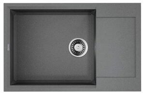 Изображение товара Мойка кухонная Omoikiri Sakaime 78-LB-GR 4993555, leningrad grey