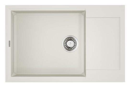 Изображение товара Кухонная мойка Omoikiri Sakaime 78-LB-WH белая из искусственного гранита