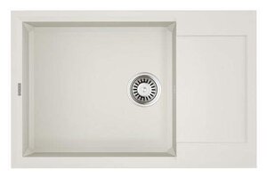 Изображение товара Кухонная мойка Omoikiri Sakaime 78-LB-WH белая из искусственного гранита