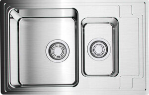 Изображение товара Мойка Omoikiri Mizu 78-2-IN 4973731, нержавеющая сталь